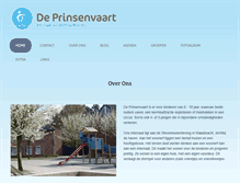 Tablet Screenshot of deprinsenvaart.nl